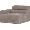 Woood 1-zits Element Novi Arm Links Ribstof Zand