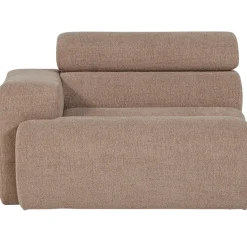 Woood 1-zits Element Novi Arm Links Bouclé Taupe