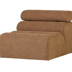 Woood 1-zits Element Novi Bouclé Karamelbruin