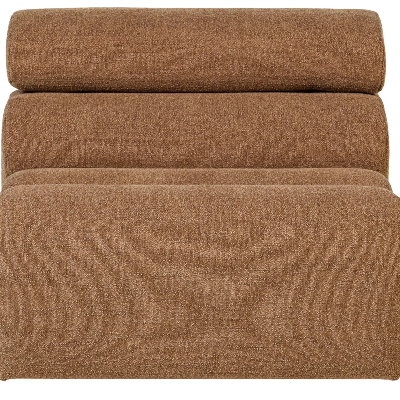 Woood 1-zits Element Novi Bouclé Karamelbruin