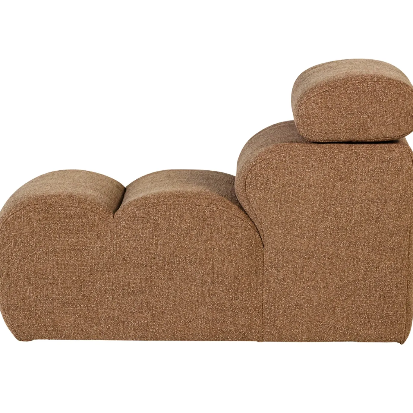 Woood 1-zits Element Novi Bouclé Karamelbruin