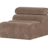 Woood 1-zits Element Novi Ribstof Taupe