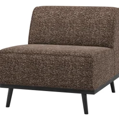Woood 1-zits Element Statement Bruin Melange