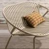 Woood 2-Zits Tuinbank Bruce Pp/metaal Zand