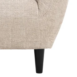 3-zits Bank Flora Beige Juto 191cm - Giga Living