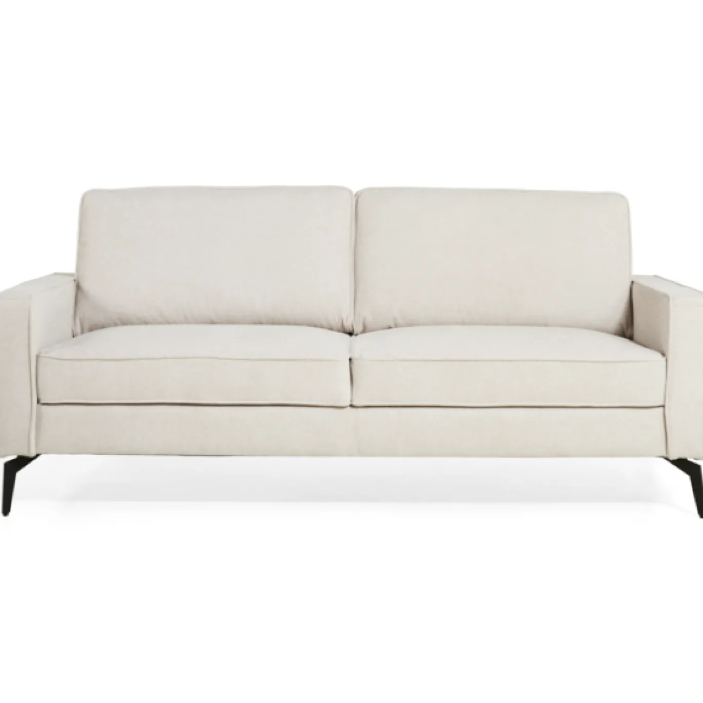 2-Zits Bank Noa Linnen Beige - Giga Meubel
