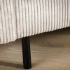 3-Zitsbank Roard Ribstof Beige - Giga Meubel