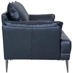 2-Zits Bank Soul Zwart Leer - Giga Meubel