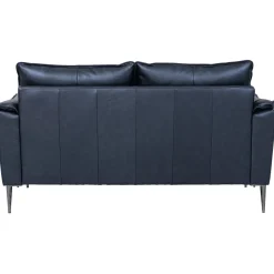 2-Zits Bank Soul Zwart Leer - Giga Meubel