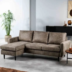 3-Zits Bank Tiverton Savannah Taupe - Giga Meubel