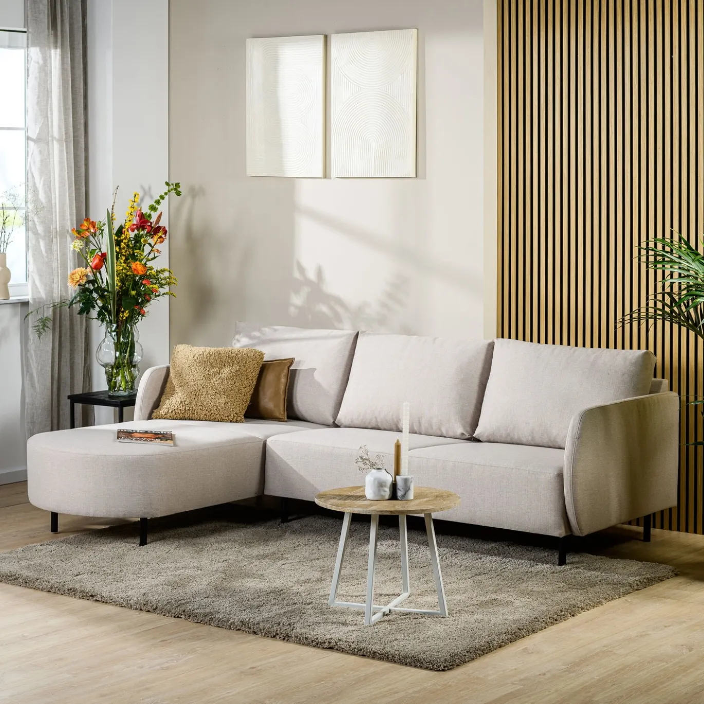 3-Zits Bank Urban Beige - Giga Meubel