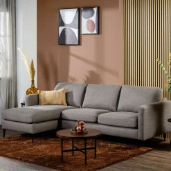 3-Zits Bank Woven Taupe - Giga Meubel