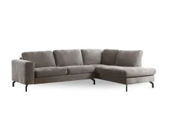 3-Zits Hoekbank Perfect Harmony Champagne Rechts - Giga Meubel