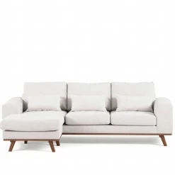 3-Zits Loungebank Grande Japandi Beige - Giga Meubel