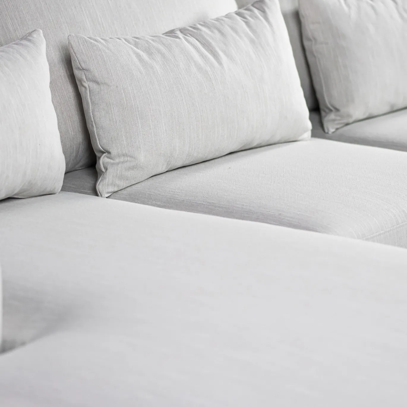 3-Zits Loungebank Grande Japandi Beige - Giga Meubel