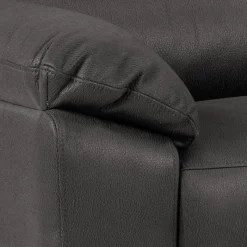 3-zits Relax Bank Ulven Grijs Barry 215cm - Giga Living