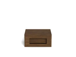 Zwevend Nachtkastje Hudson Gerookt Eiken - Giga Living