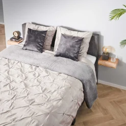 Zwevend Nachtkastje Tree XS Set van 2 Acaciahout Naturel 1 Lade