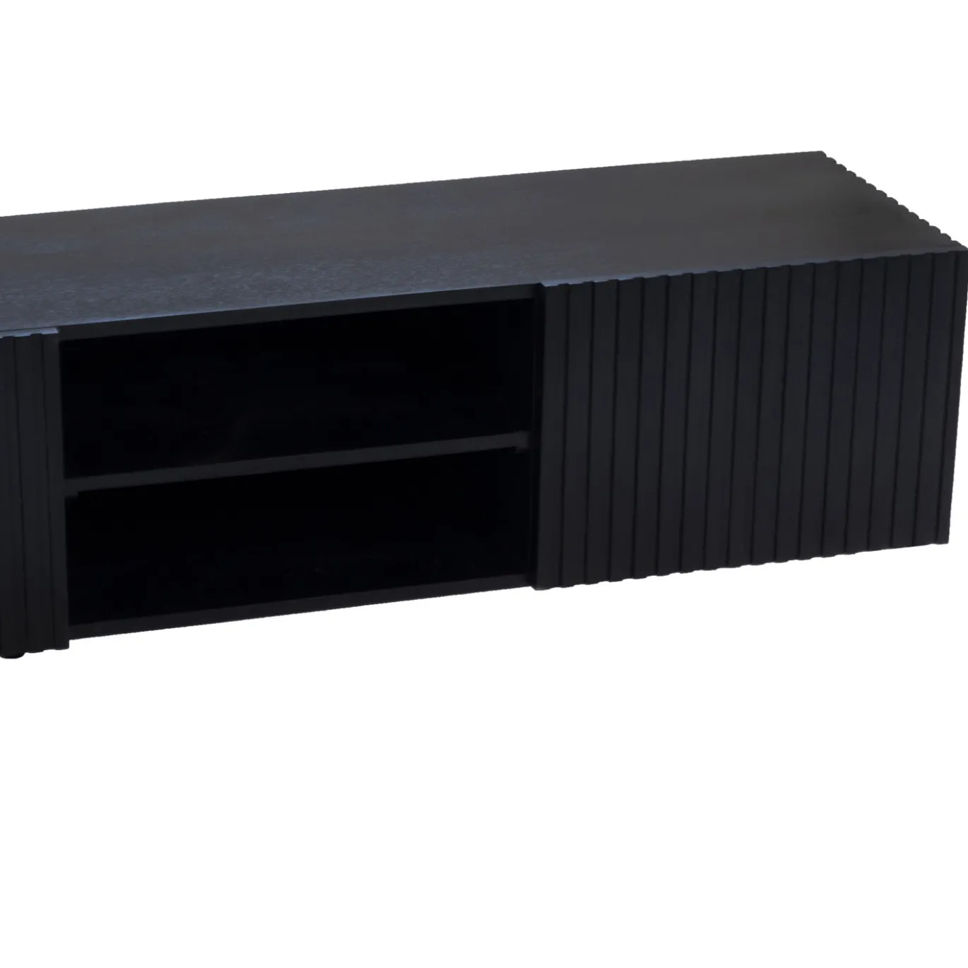 Zwevend Tv-meubel Roman Zwart 150cm - Giga Meubel
