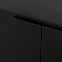 Zwevend Tv-meubel Zen Zwart 160cm - Giga Meubel